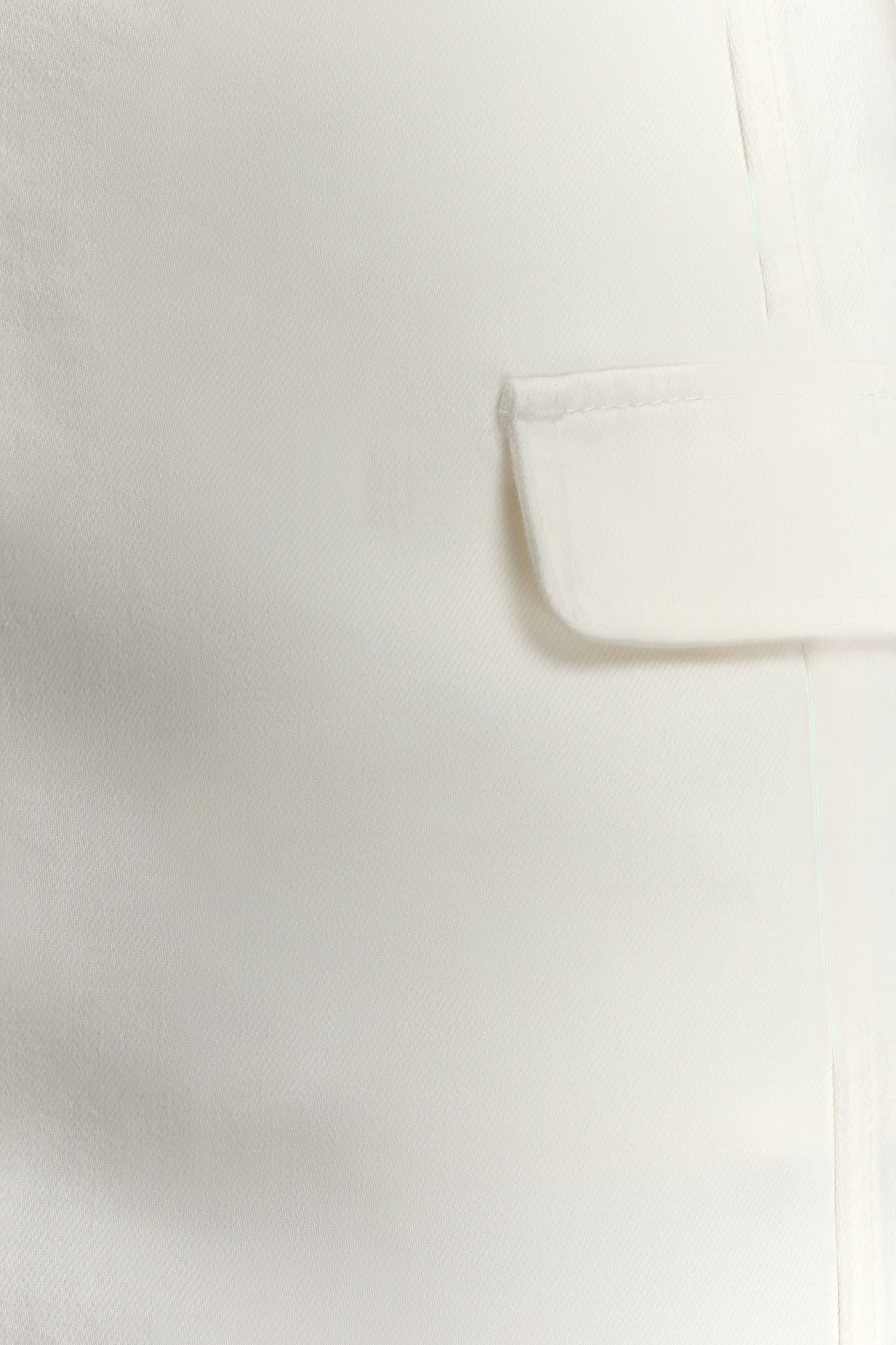 Rosalyn Mini Denim Skort - White view 3