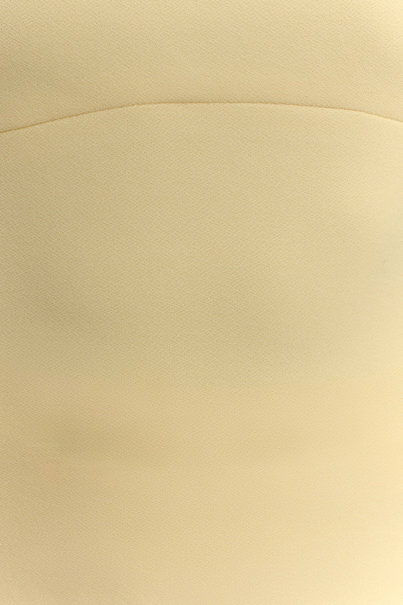 Amelita Suiting Halter Top - Pale Lemon view 3
